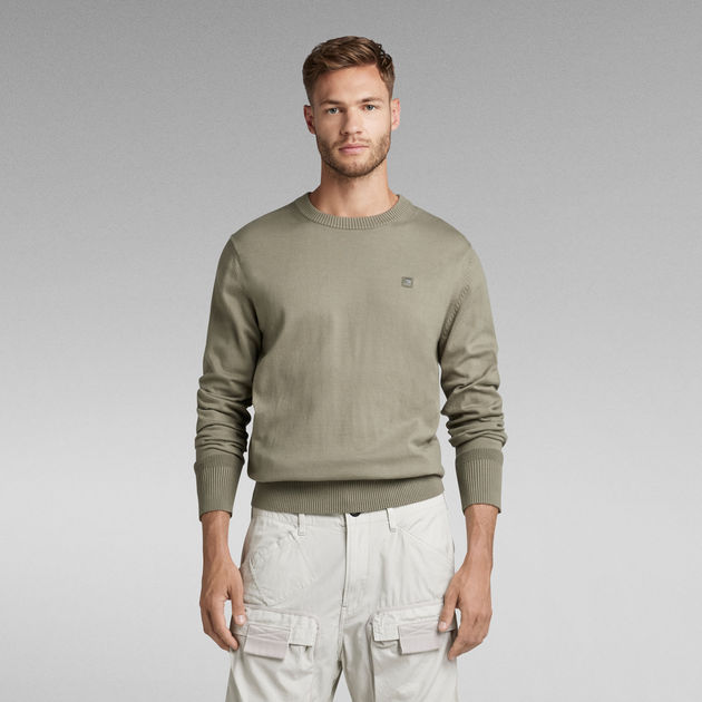 Premium Core Knitted Sweater | グリーン | G-Star RAW® JP