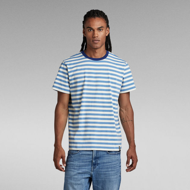 送料込★G-Star★Essential Stripe Loose Tシャツ Essential Stripe Loose T-Shirt | Multi color | G-STAR® US