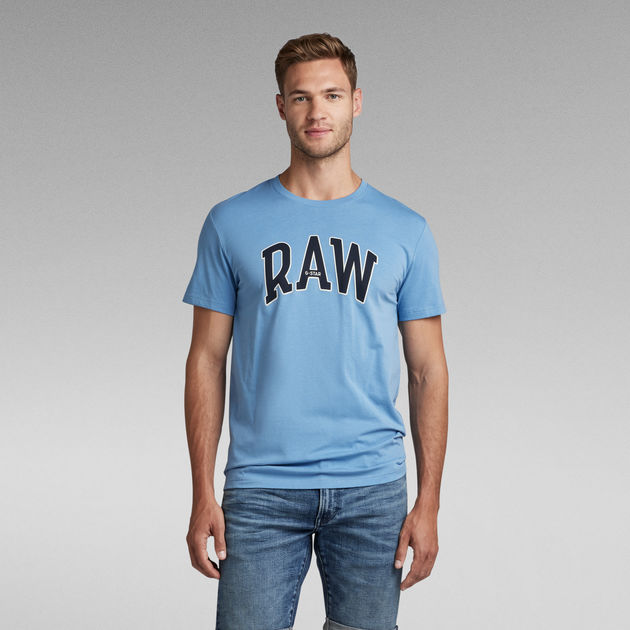 RAW University T-Shirt US G-Star RAW® | blue Medium 