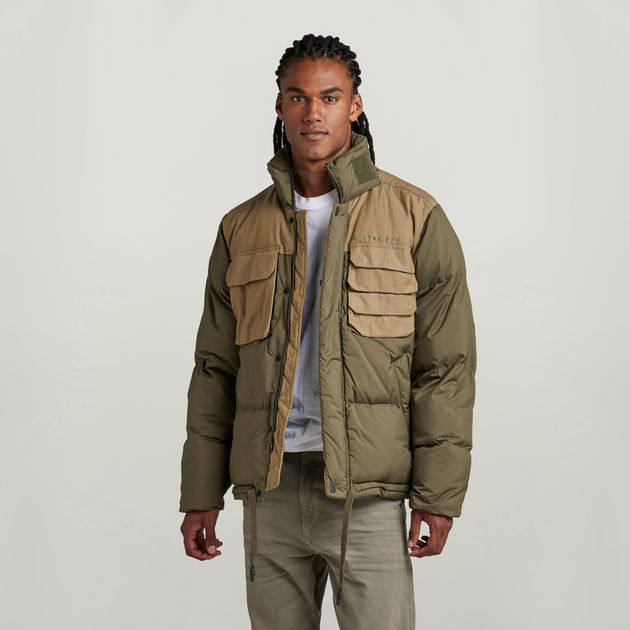 Attac Utility PM Puffer Multi color G STAR US