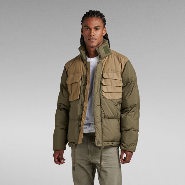 utility pocket puffer jacket g star