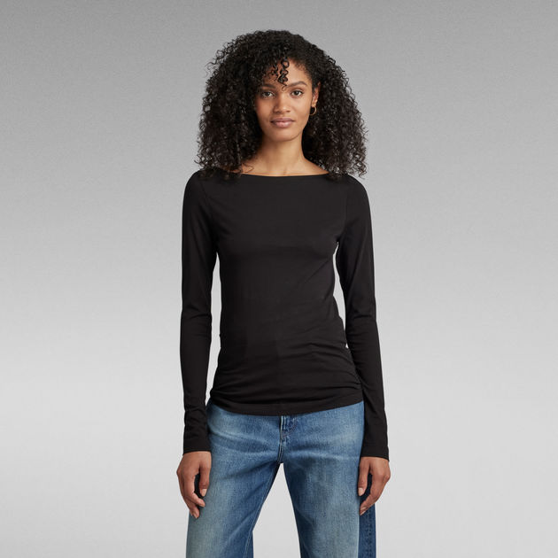 トップス Star Boat Slim Top | Black | G-STAR® JP