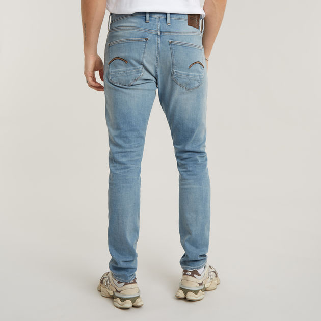 g star raw revend skinny jeans blue