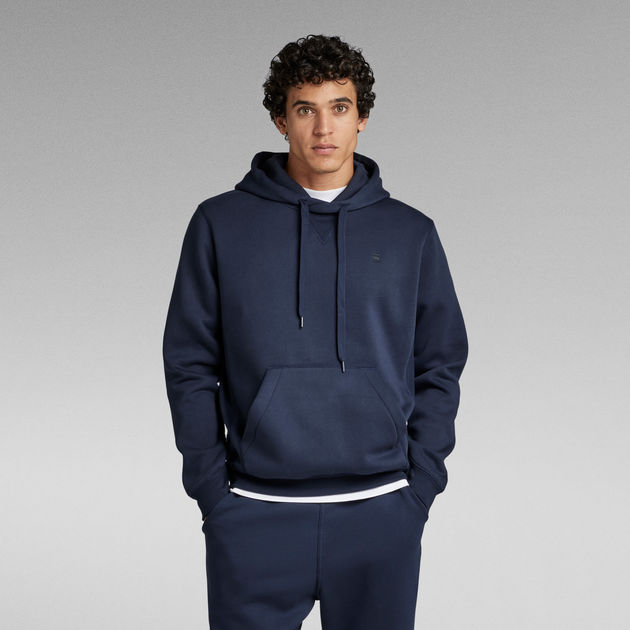 Premium Core Hooded Sweater | blue G-Star | US Dark RAW®