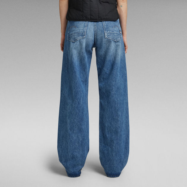 G-Star RAW Denim Judee Low Waist Loose Jeans in het Zwart Dames Kleding voor voor Jeans voor Jeans met rechte pijp 