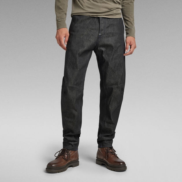 Grip 3D Relaxed Tapered Jeans | Black | G-Star RAW® US