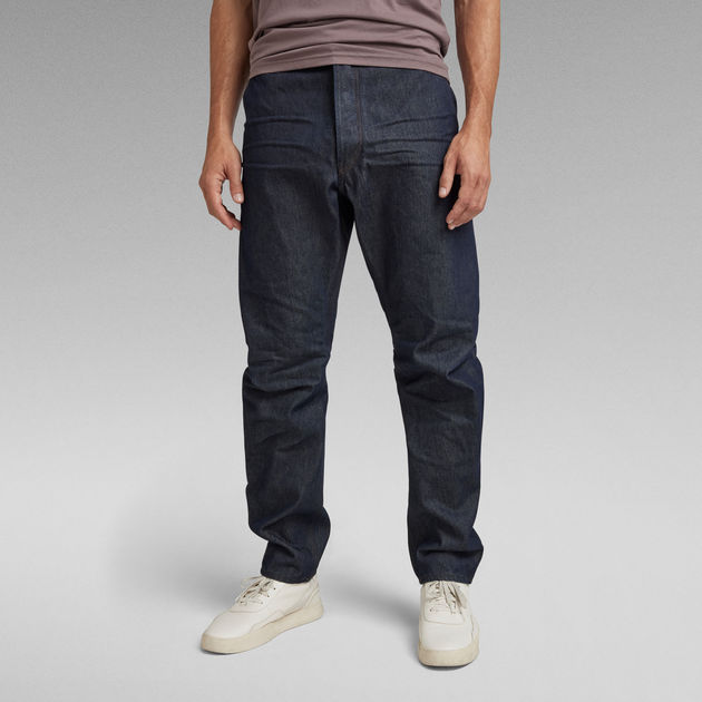 Grip 3D Relaxed Tapered Jeans, Dark blue