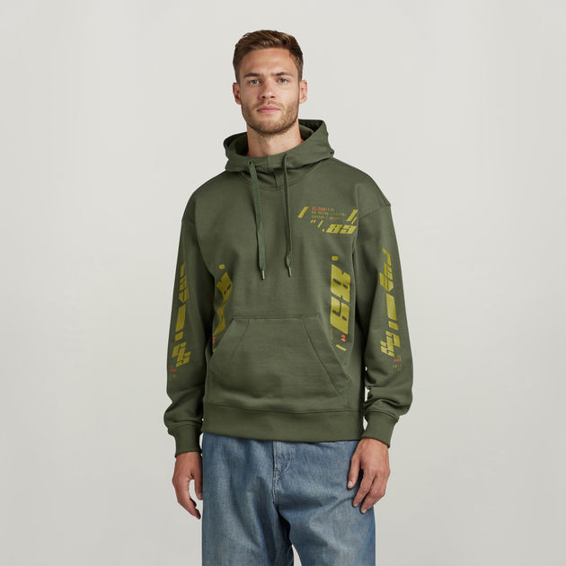 Sudaderas Hombres Cremallera G-Star Raw Men's 3301 Loose-Fit Jean