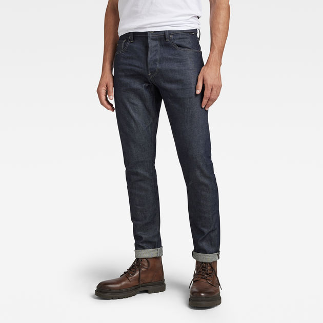 Slim Selvedge Jeans | Dark blue | G-Star RAW®