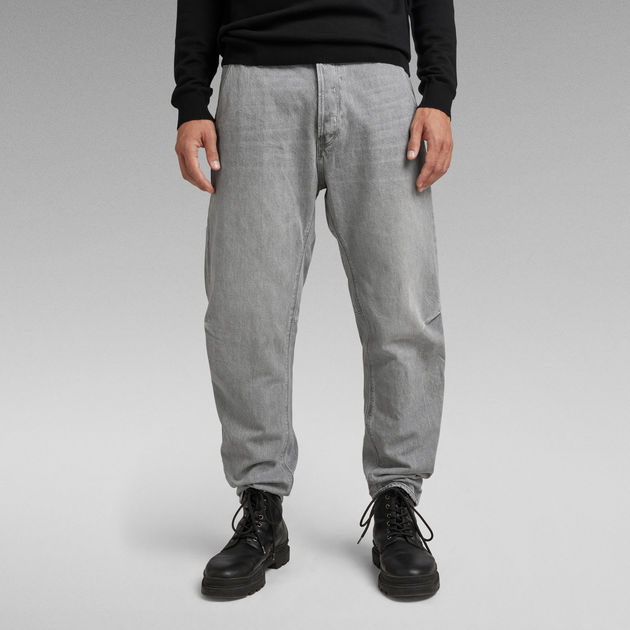 Grip 3D Relaxed Tapered Jeans | Grey | G-Star RAW® US