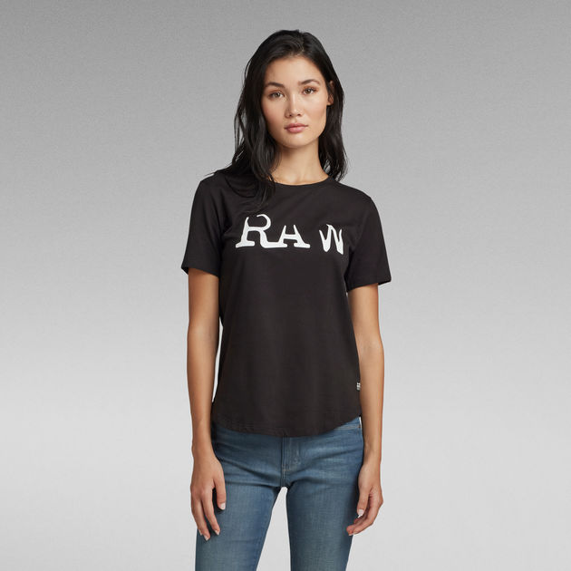 Raw Optic Slim T-Shirt | Black | G-Star RAW® ZA