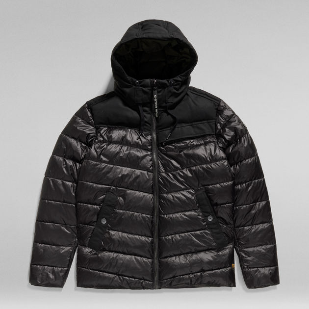 Attacc Quilted Hooded Jacket | Black | G-Star RAW®