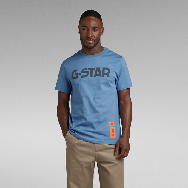 G Star T Shirt Medium blue G STAR CA