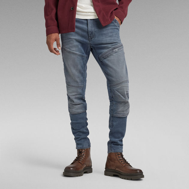 G-STAR RAW RACKAM SKINNY 美品 G-STAR Raw Men's Rackam 3D Skinny Fit Jeans, Faded Clear Sky