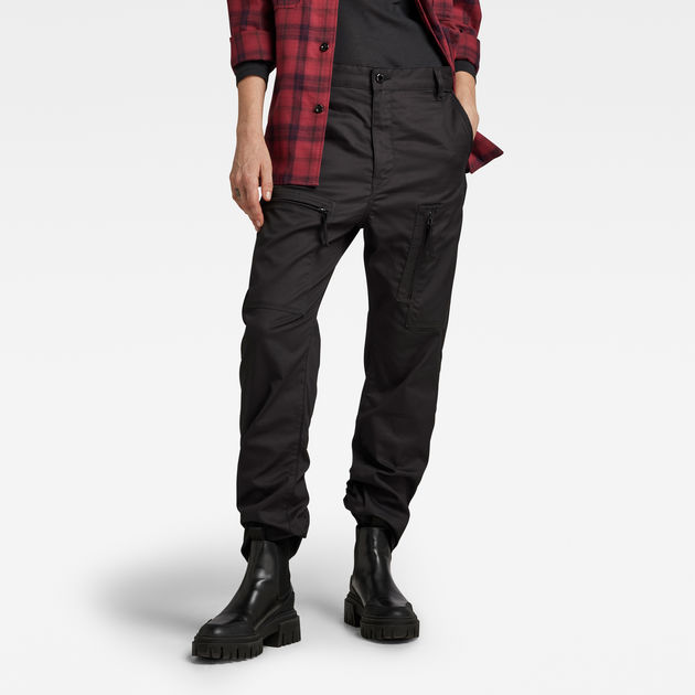 3D Cargo Boyfriend Pants | Black | G-Star RAW®