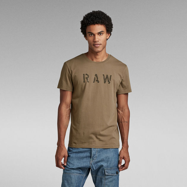 US RAW G-Star | | Brown T-Shirt RAW®