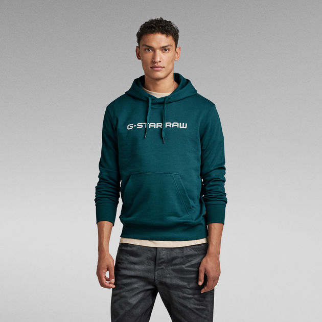 Graphic Core Hoodie | Green | G-STAR® US