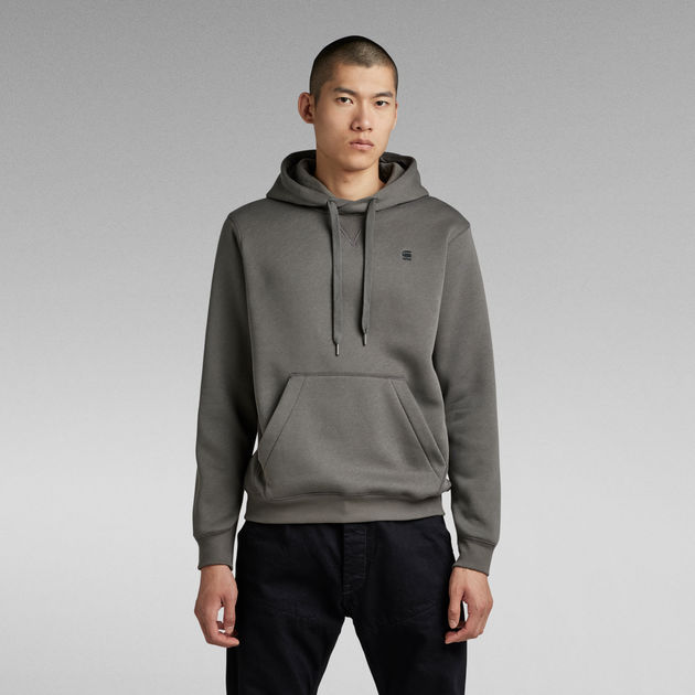 Premium Core Hooded Sweater Grey G STAR CA