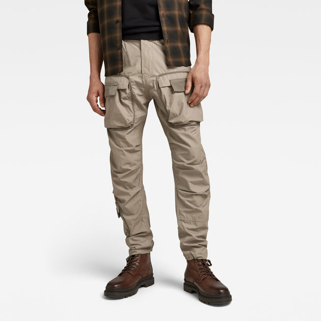 3D Regular Tapered Cargo Pants | Clearance | Beige | G-Star RAW®