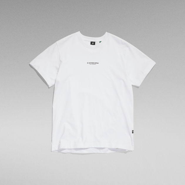 G-Star | Unisex Logo | RAW® Loose Center White T-Shirt TH