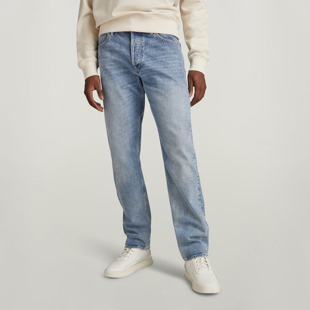 Triple A Regular Straight Jeans, Light blue