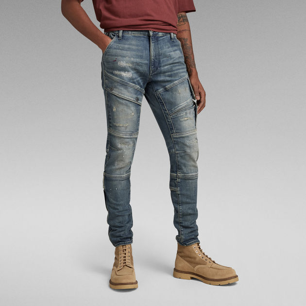Airblaze 3D Skinny Jeans | Medium blue | G-STAR® US