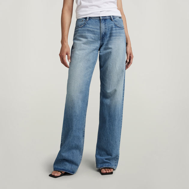 Low Loose Women's Jeans - Light Wash