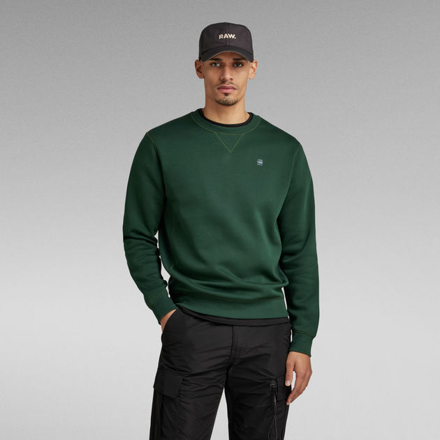 Premium Core Sweater Green G STAR TW