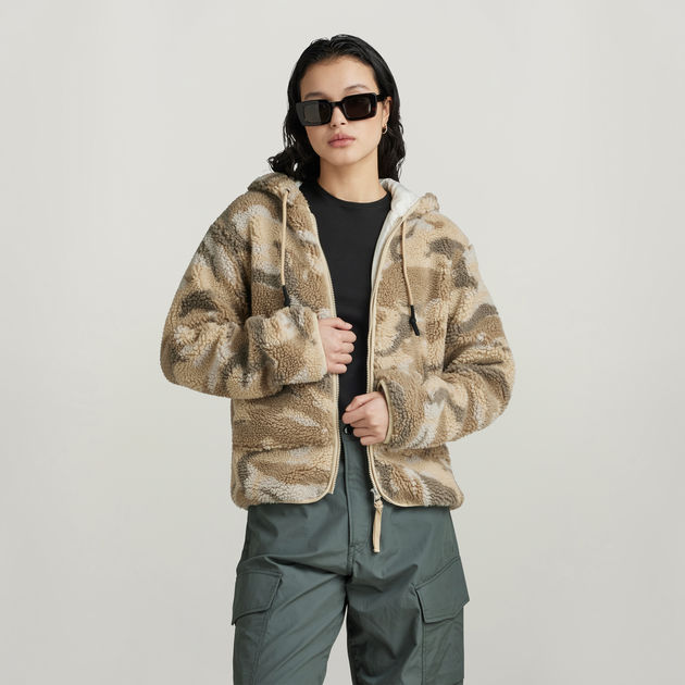 Short Teddy Jacket Multi color G STAR MO