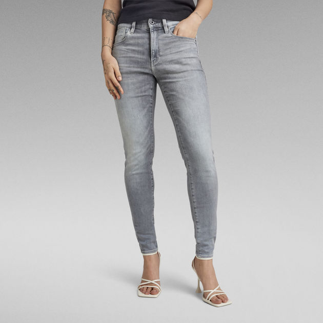 Lhana Skinny Jeans Grey | RAW®