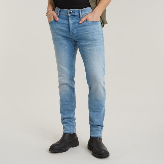 3301 Slim Jeans | Hellblau | G-Star RAW® DE