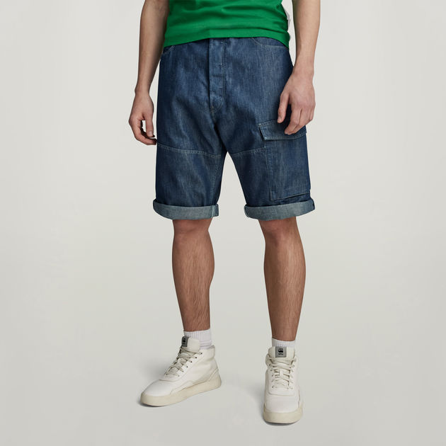 Premium Bearing Cargo Shorts Dark blue G STAR US