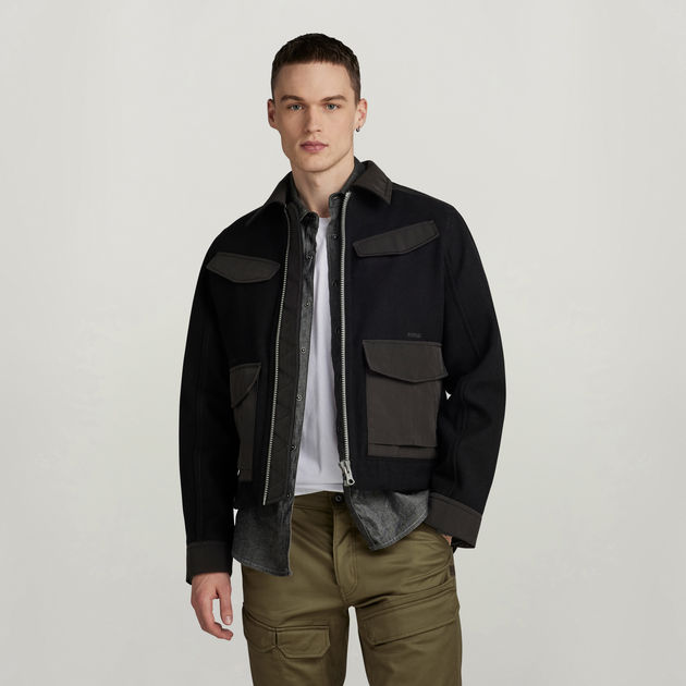 G star wool deals jacket