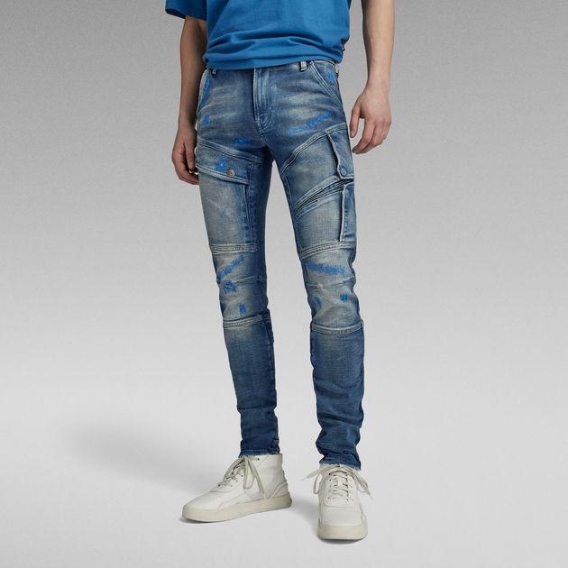Airblaze 3D Skinny Jeans | Medium blue | G-STAR® US