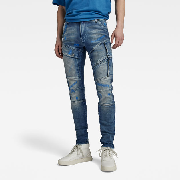 Airblaze 3D Skinny Jeans | Medium blue | G-Star RAW®