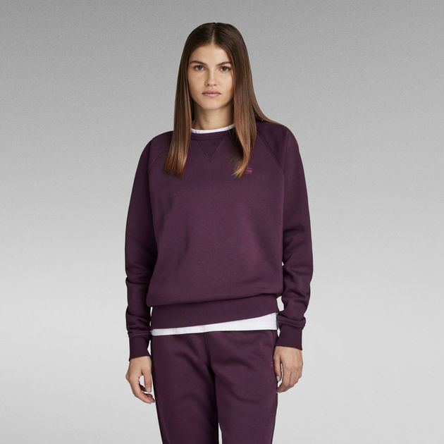 Premium Core 2.0 Sweater Purple G Star RAW SG
