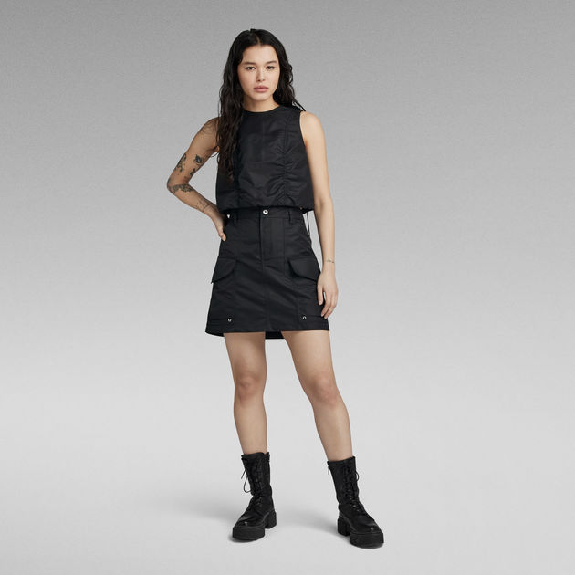 Cargo Mini Skirt | ブラック | G-Star RAW® JP