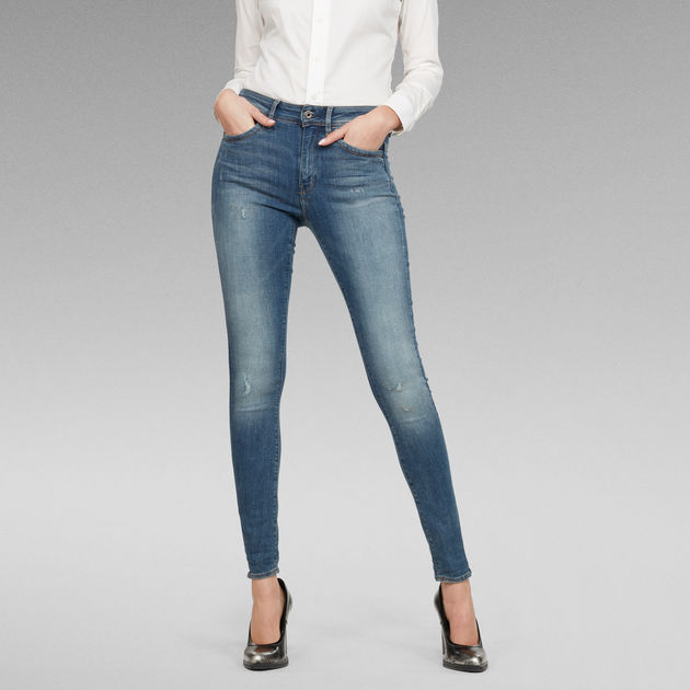 Lhana High Super Jeans | Medium | RAW®