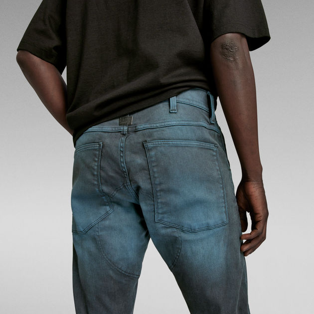 5620 3D Zip Knee Skinny Jeans