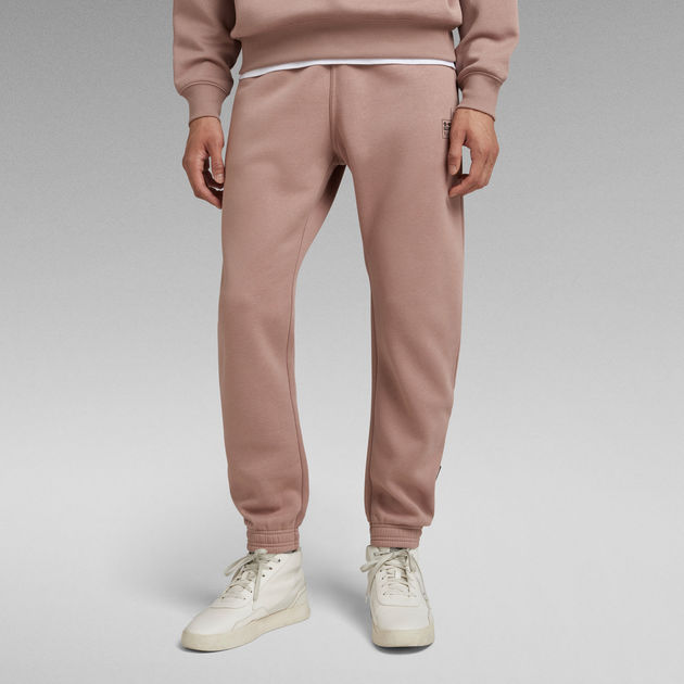 Unisex Core Tapered Sweat Pants Brown G STAR AU