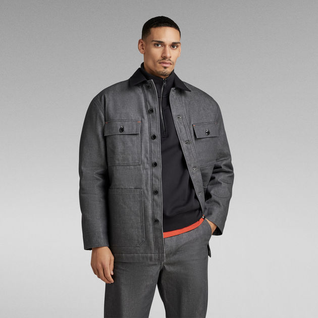 Chore Lined Jacket Dark blue G STAR CA
