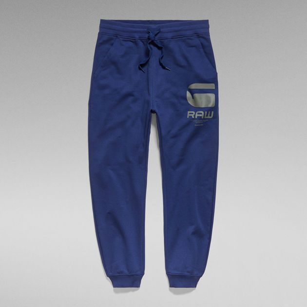G-Star Adjustable Wide Leg Sweat pants-Blue-Black - Pants & Shorts