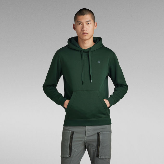 Premium Core Hooded Sweater Green G STAR SG