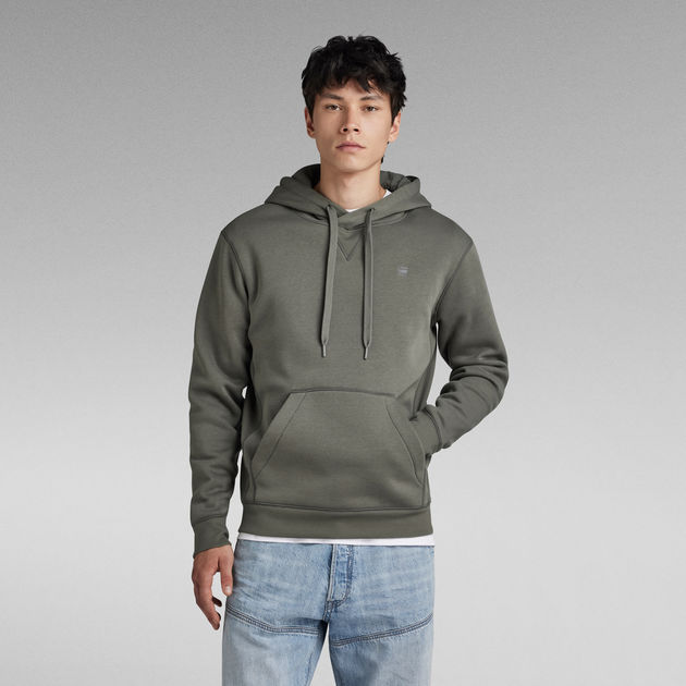 Premium Core Hooded Sweater | Grey | G-Star RAW® US