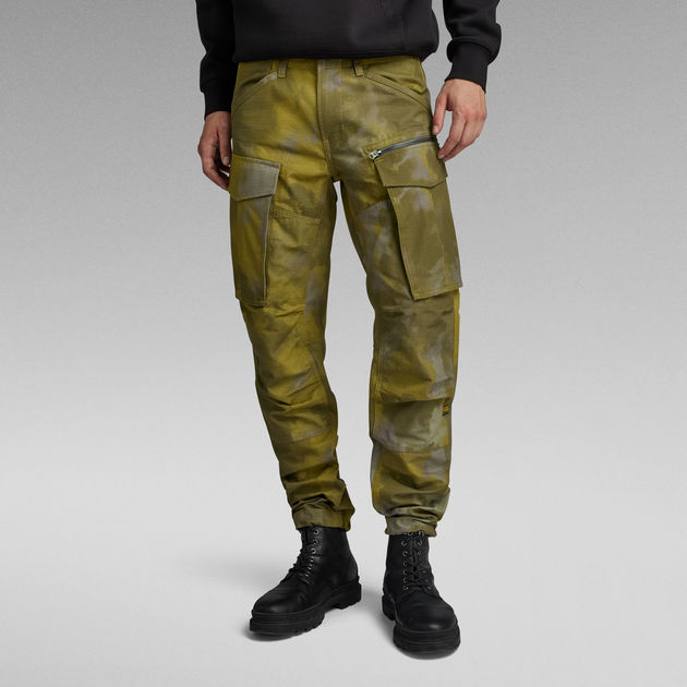 Rovic Zip 3D Regular Tapered Pants, Multi color