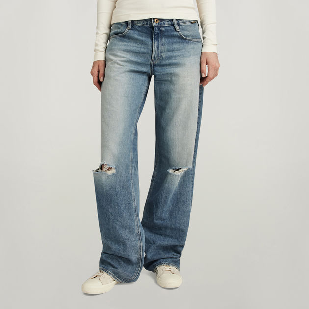 Judee Low Waist Loose Jeans | Light blue | G-Star RAW® US