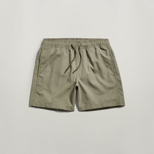 Short de bain Dirik Solid Vert G Star RAW BE