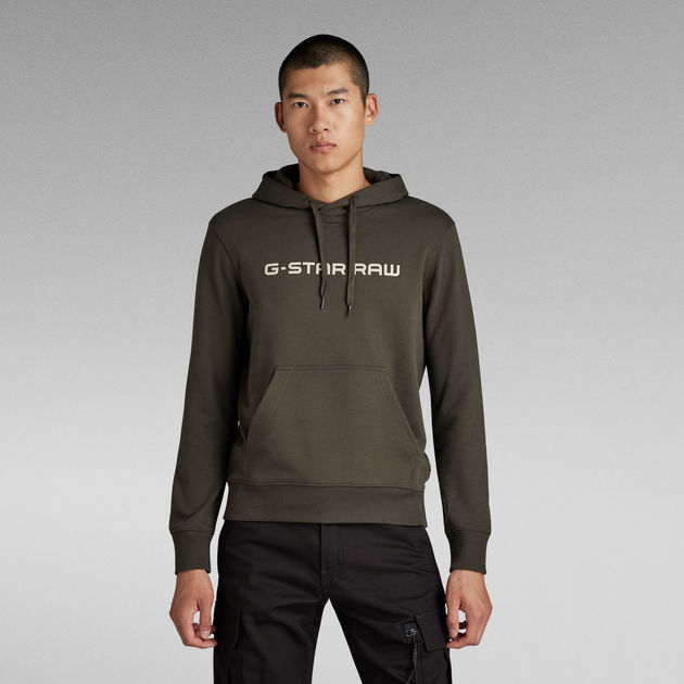 Graphic Core Hoodie Grey G STAR CA