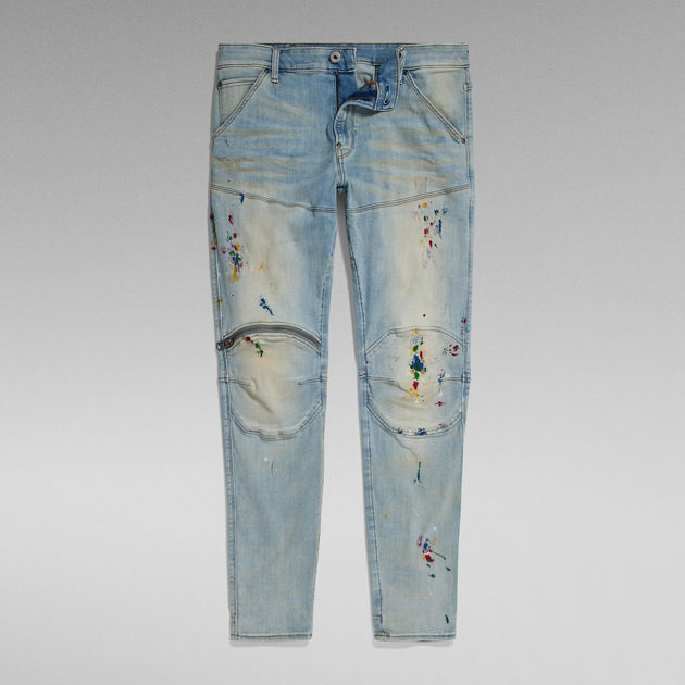 Star painted fashion jeans