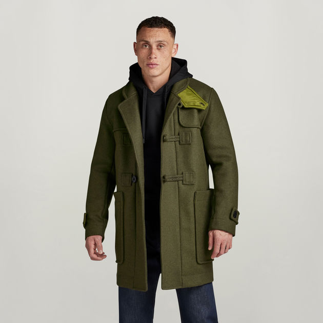 Wool on sale duffle coat